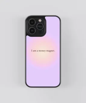 Money Magnet Pop Culture Glass Phone Case Cover