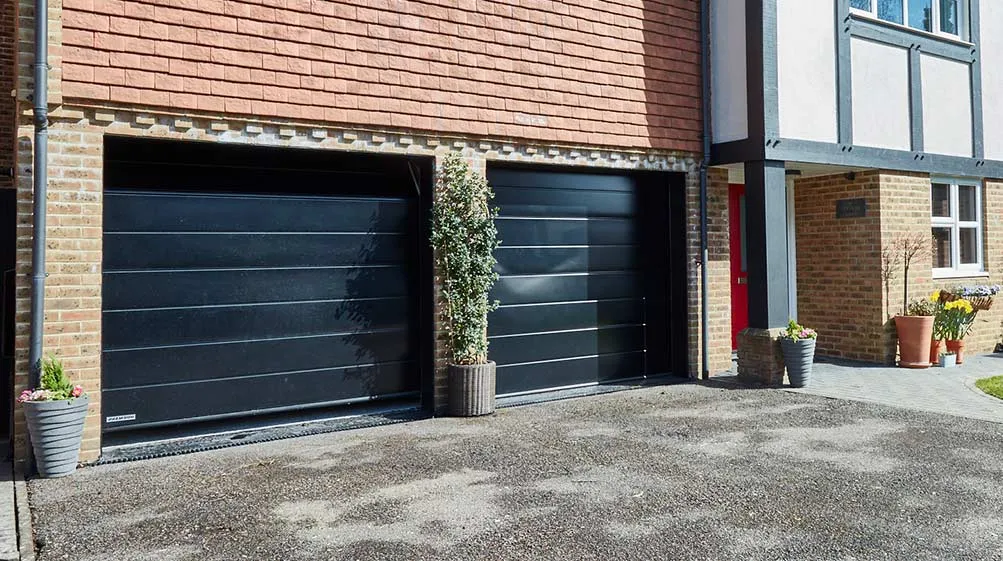 Narrow Board Sectional Garage Doors