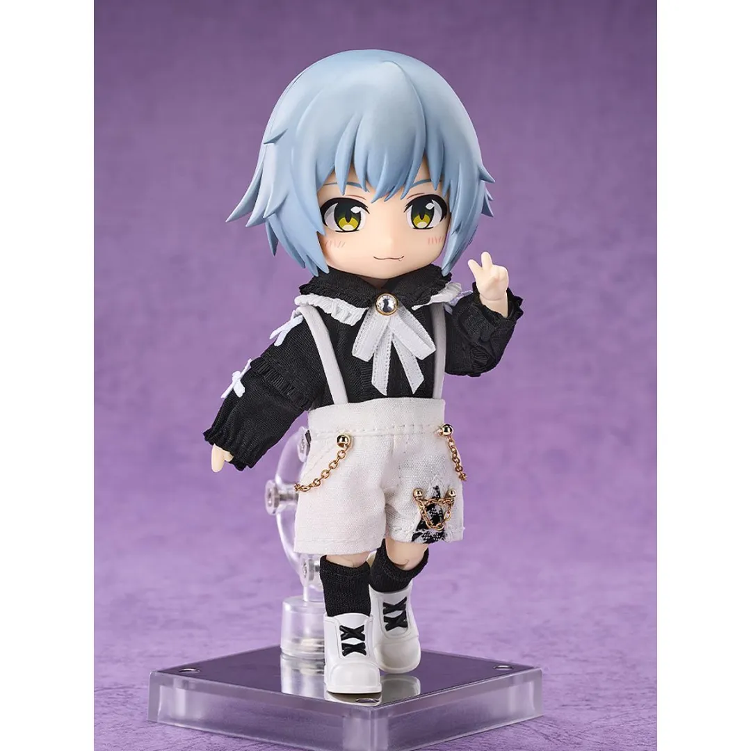 Nendoroid Doll Outfit Set: Suspender Shorts Set (White & Black/Black & White/White & Blue) [PRE-ORDER](RELEASE MAY25)