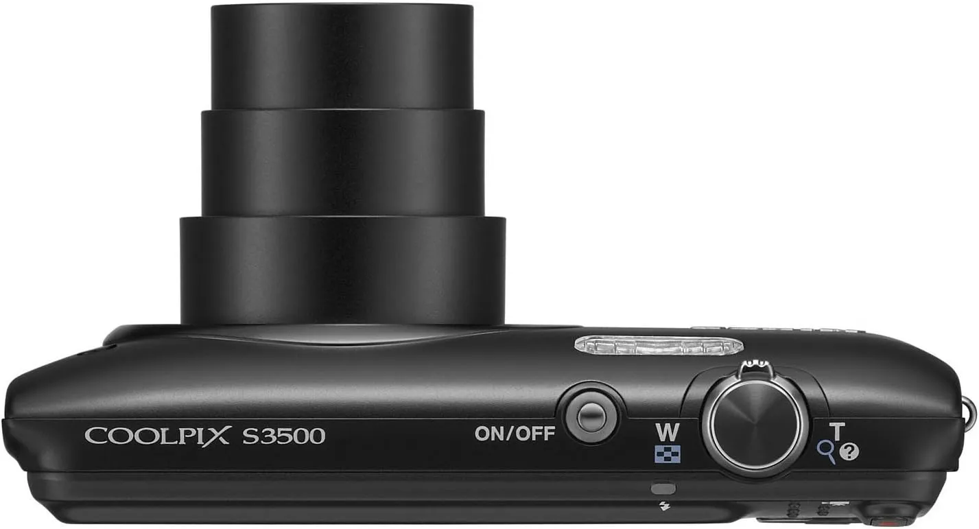 Nikon COOLPIX S3500 Digital Camera (Black)