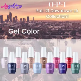 OPI Gel Colors - Downtown LA Collection 12 Colors | Fall 2021