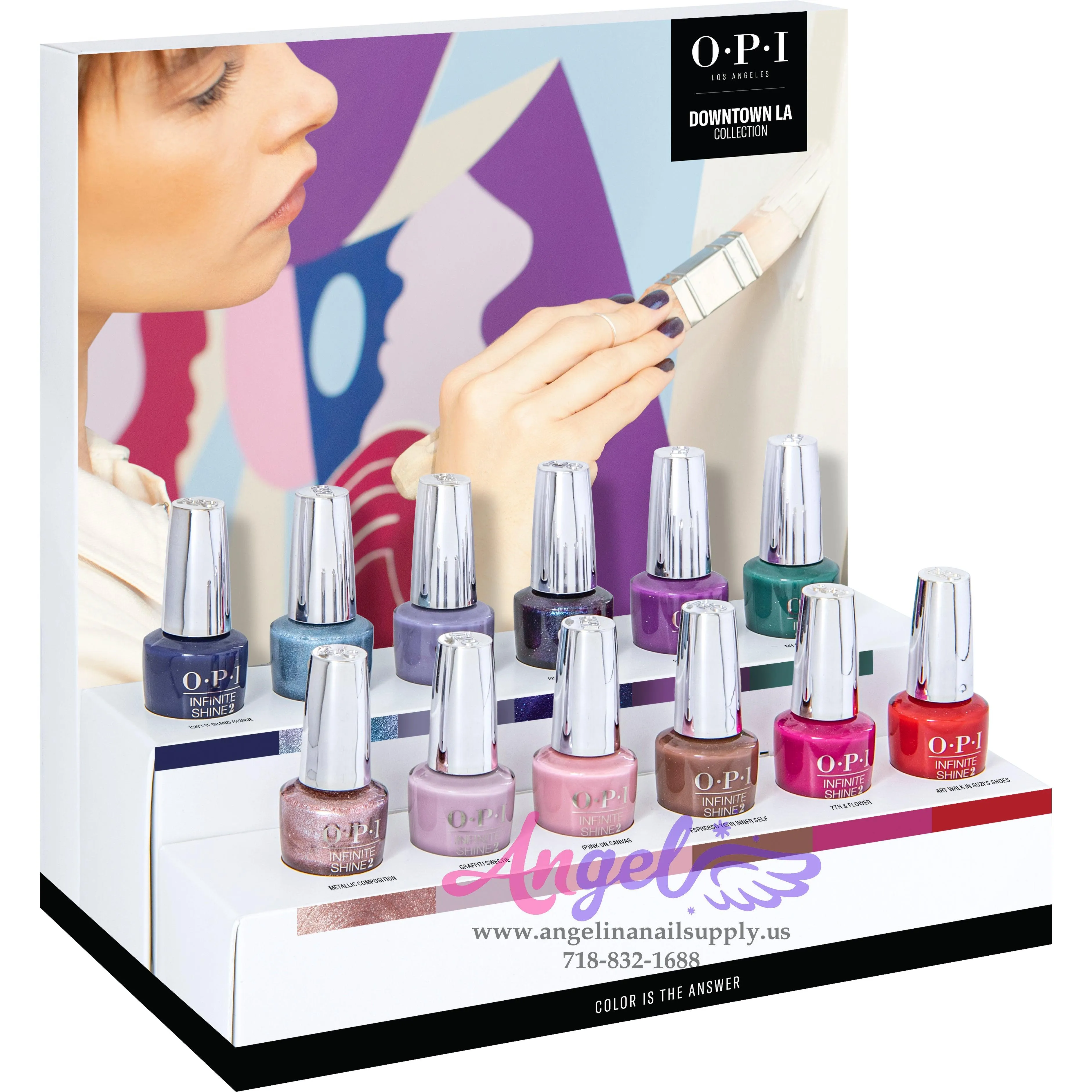 OPI Infinite Shine - Downtown LA Collection 12 Colors | Fall 2021