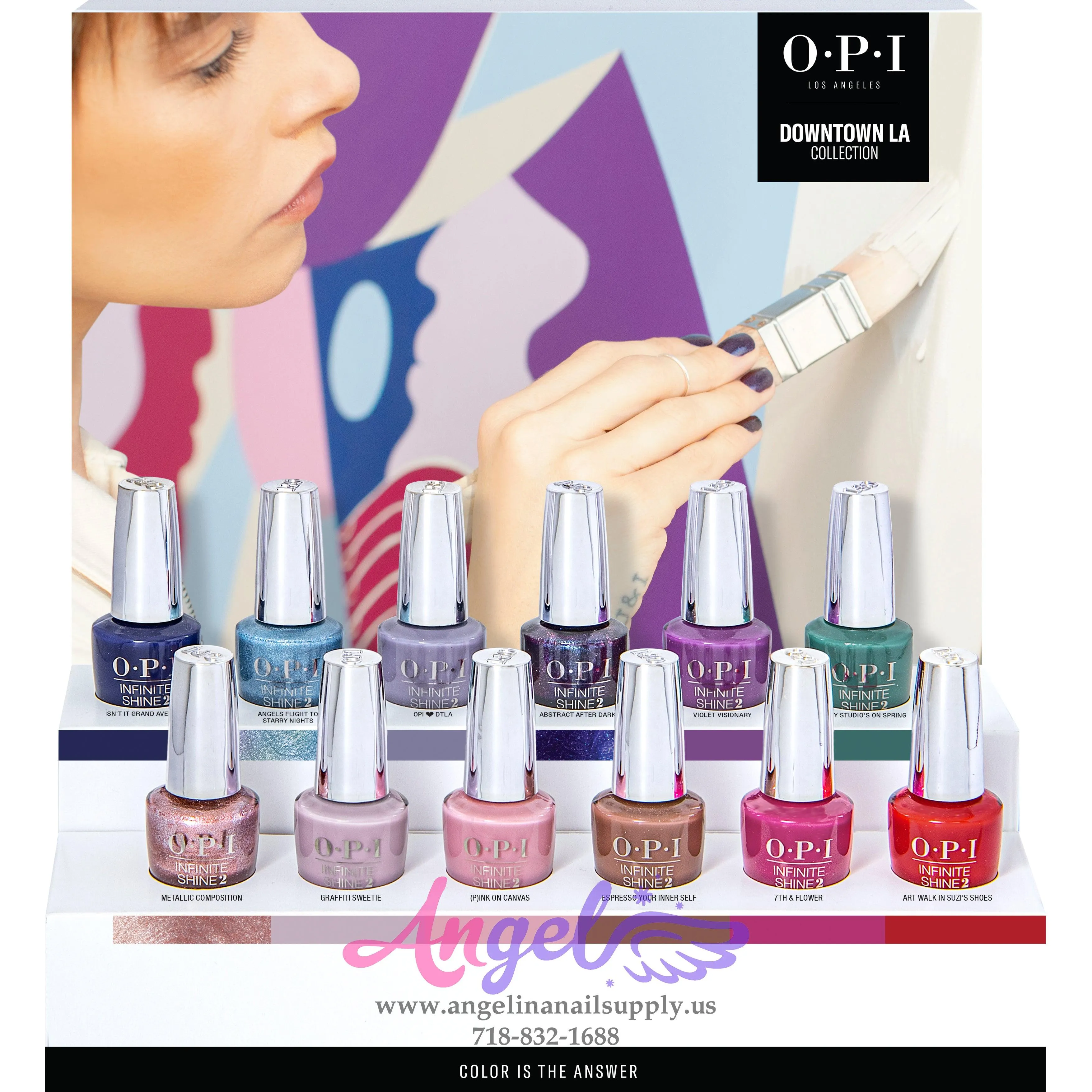 OPI Infinite Shine - Downtown LA Collection 12 Colors | Fall 2021