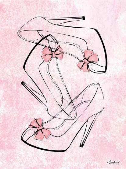 PAV179 - Pink Heels Trio - 12x16