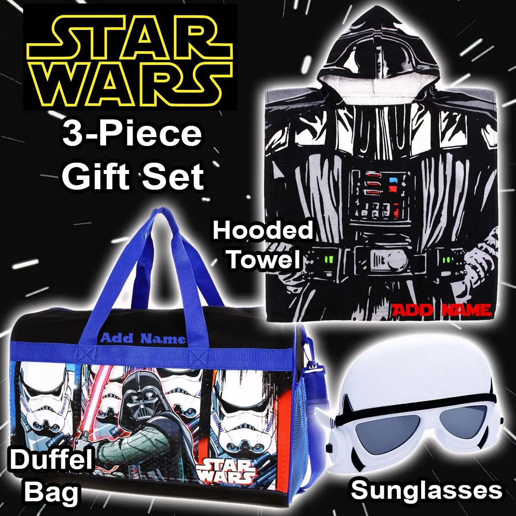 Personalized 3-Piece Lil' Splasher Gift Bundle - Star Wars (Stormtrooper)