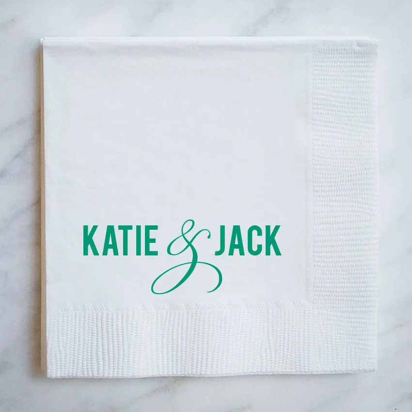 Personalized Cocktail Napkins