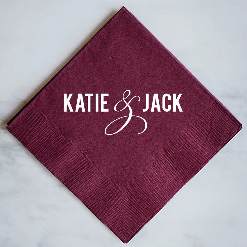 Personalized Cocktail Napkins