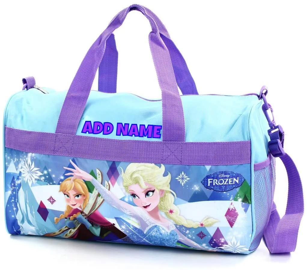 Personalized Kid's Travel Duffel Bag - Frozen