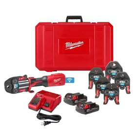 Press Tool Kit - Milwaukee M18™ FORCE LOGIC™ Press Tool Kit w/ ONE-KEY™ with 1/4"-7/8" Streamline™ ACR Jaws, 2922-22M