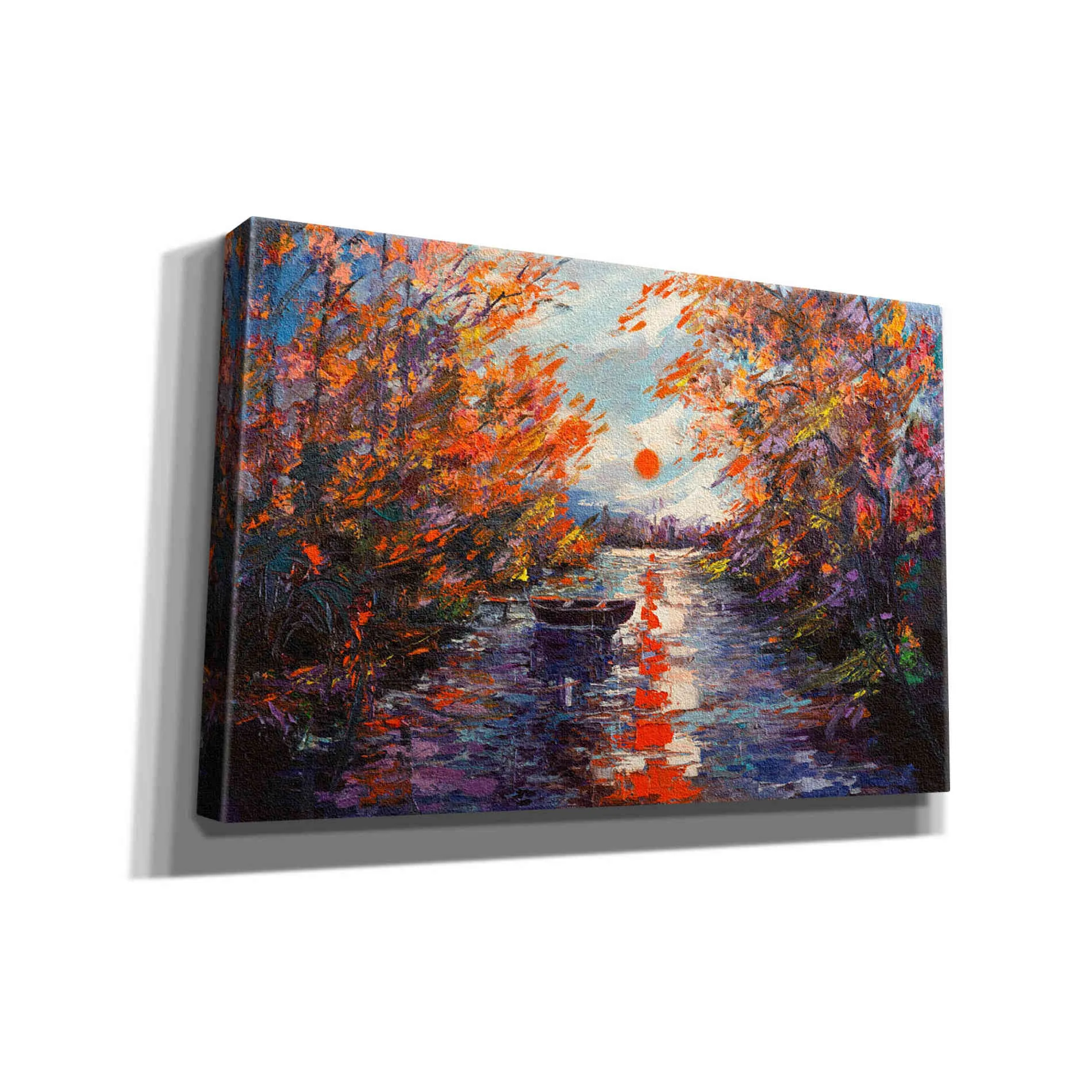 "Fall Of Leaves" Giclee Canvas Wall Art