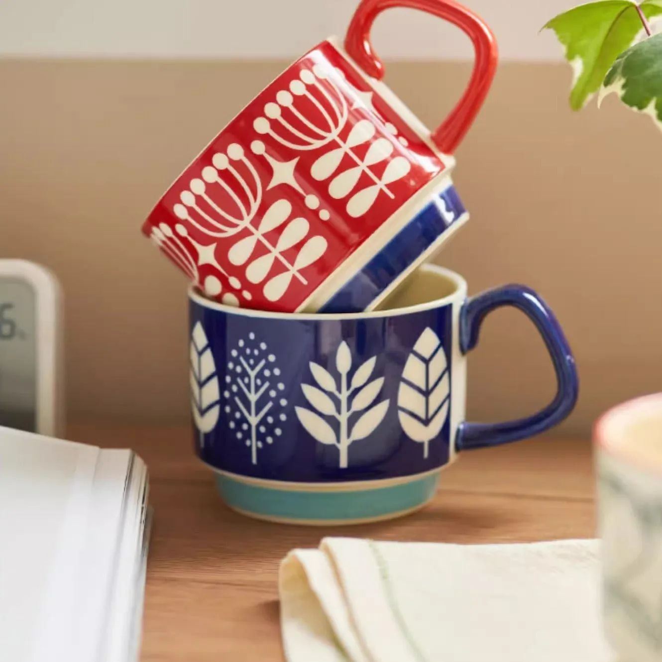 Retro Modern Dutch Coffee Mug