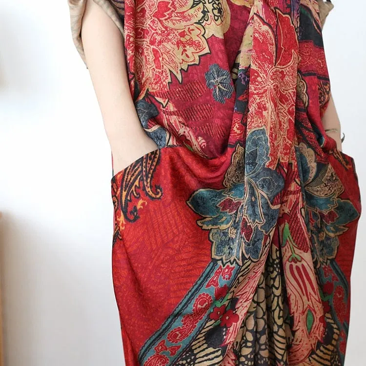 Silk Chinese Cross Tunic | Nirvana