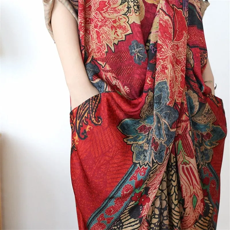 Silk Chinese Cross Tunic | Nirvana