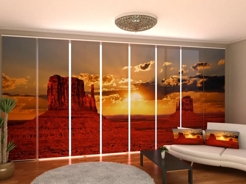 Sliding Panel Curtain Arizona