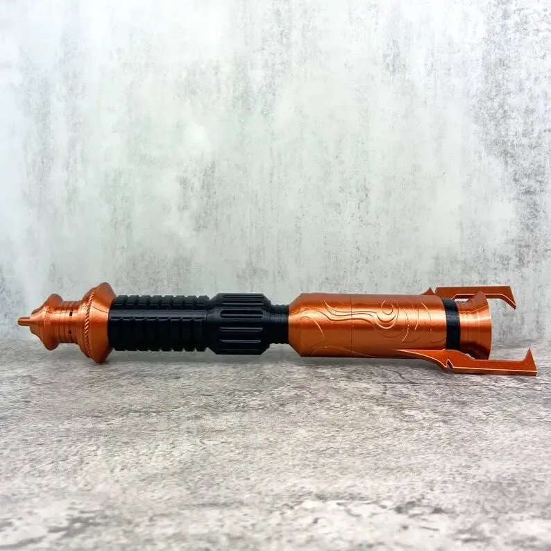 Taron Malicos Magus Lightsaber Hilt Replica With Stand