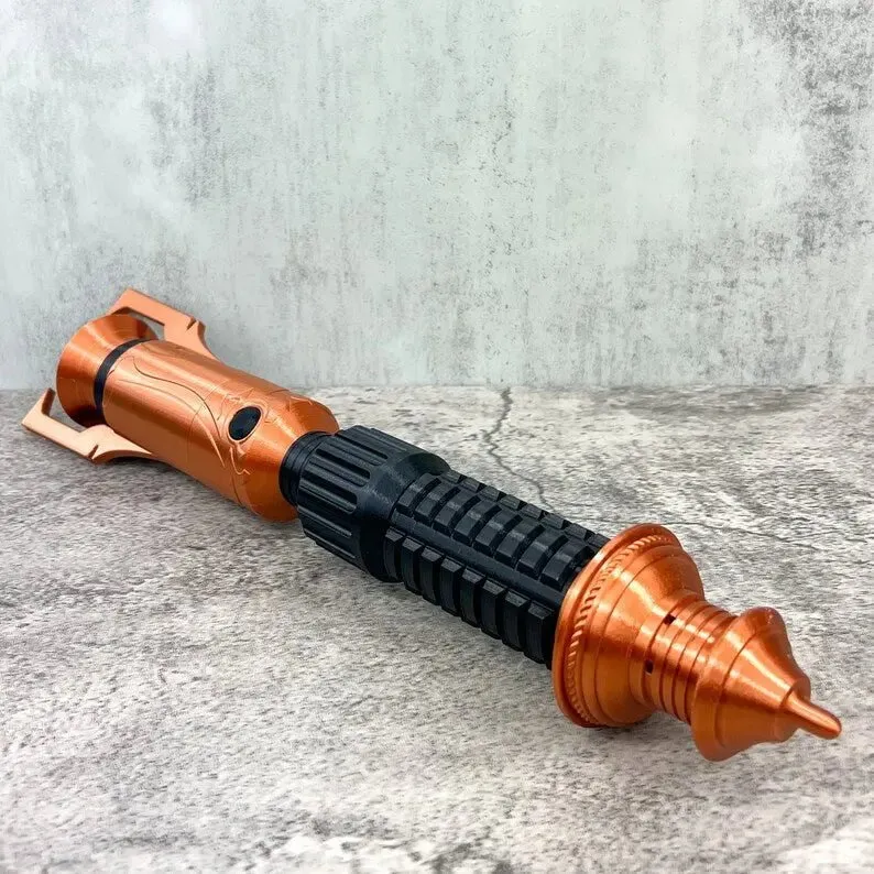 Taron Malicos Magus Lightsaber Hilt Replica With Stand