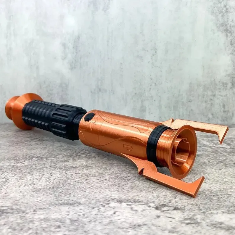 Taron Malicos Magus Lightsaber Hilt Replica With Stand