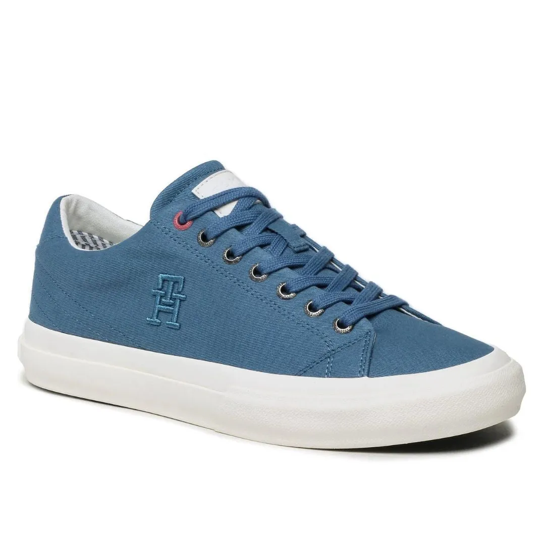 Tommy Hilfiger Th Hi Vulc Street Low Veg Dyes Men FM0FM04422-BLU