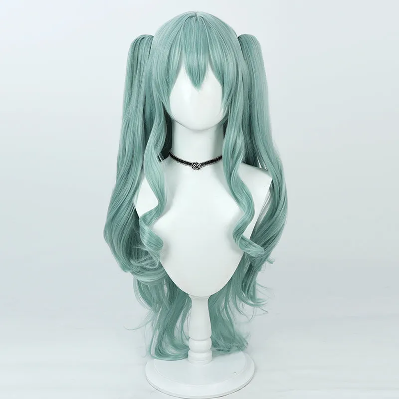 Virtual YouTuber Nijisanji LazuLight Portrait Finana Ryugu "T.Y.R.A.N.T" Cover Art Cosplay Wig