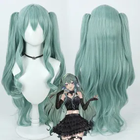 Virtual YouTuber Nijisanji LazuLight Portrait Finana Ryugu "T.Y.R.A.N.T" Cover Art Cosplay Wig