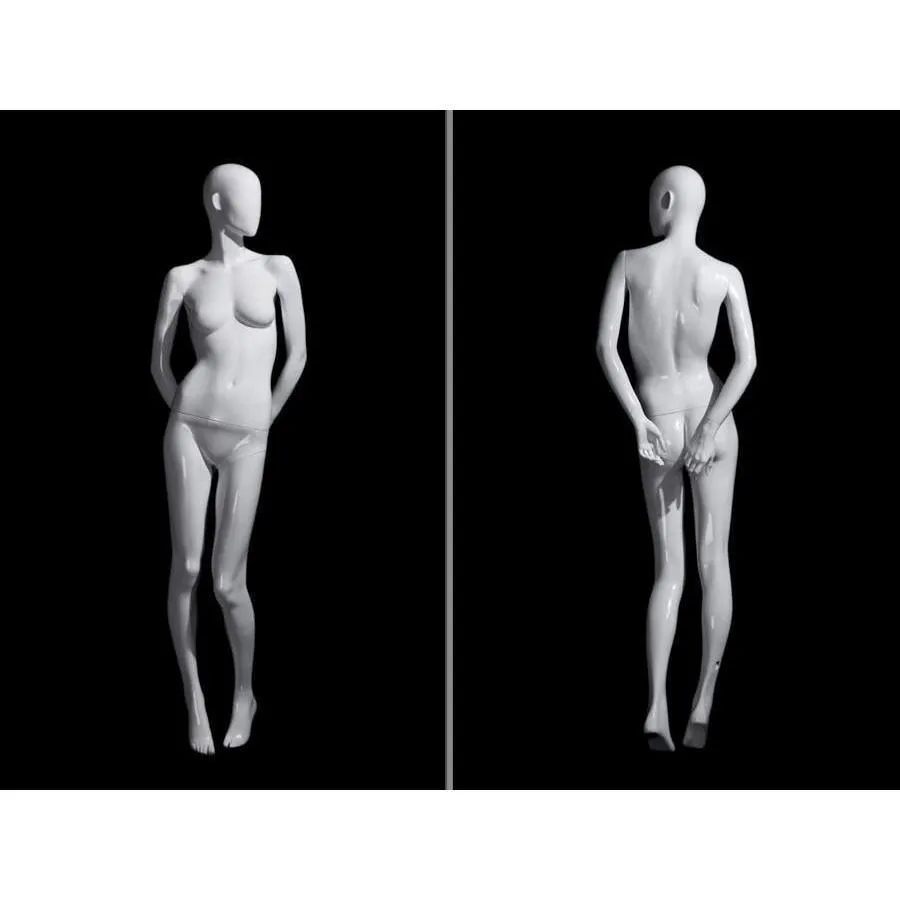 White Abstract Female Mannequin MM-OZIW2