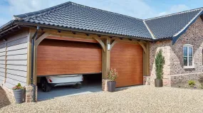 Wide Board Sectional Garage Doors