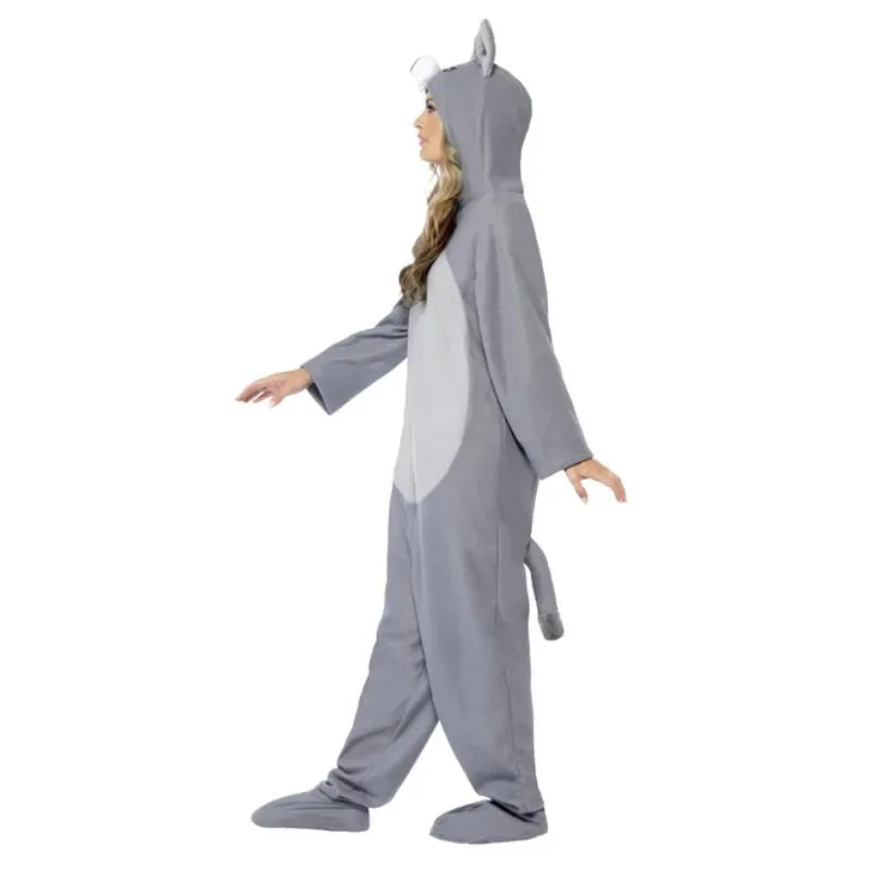 Wolf Costume with Hooded All in One