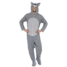 Wolf Costume with Hooded All in One